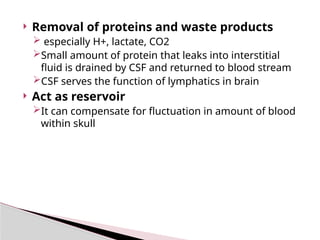 Comprehensive Overview of Cerebrospinal Fluid: Formation, Function, and ...