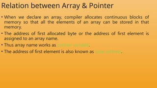 Pointer and File Handling using C programming | PPTX