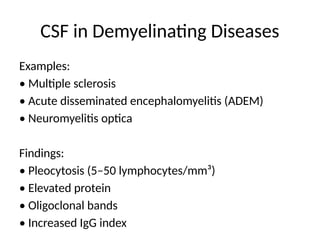 Comprehensive Guide to Cerebrospinal Fluid (CSF) Analysis and ...