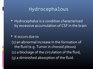 CSF and it’s abnormalities | PPT