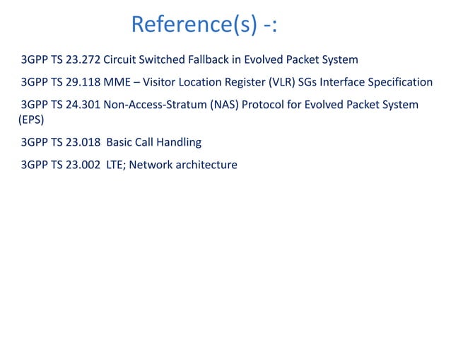 Csfb (circuit switch fall back) | PPTX | Computer Networking | Computing