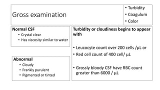 Csf composition and significance by Dr. Ashok KUmar J | PPTX