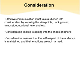 effective communication. | PPTX