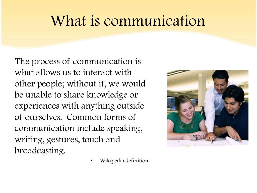 slideshare communication presentation