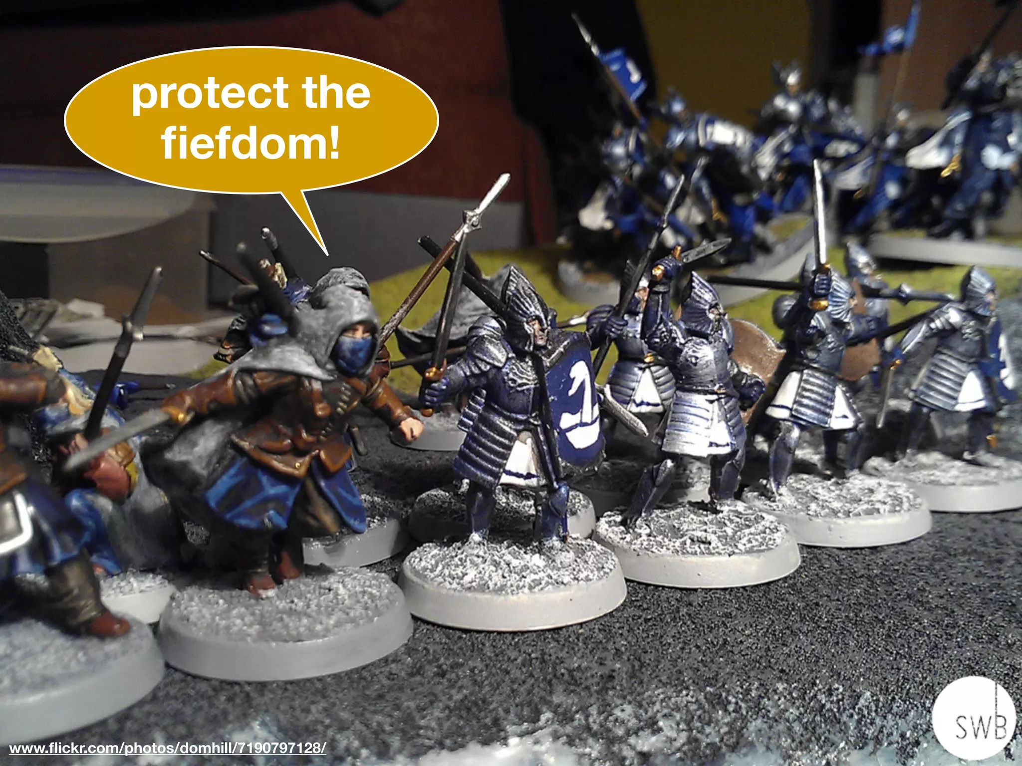 protect the
                ﬁefdom!




www.ﬂickr.com/photos/domhill/7190797128/
 