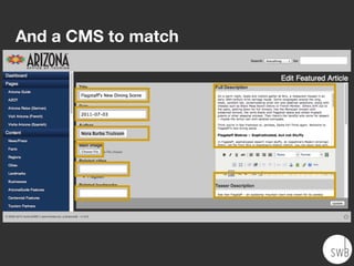 And a CMS to match
 