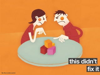 this didn’t
By Eva-Lotta Lamm
                           fix it
 