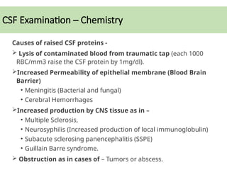 Csf Contamination CSF Study - microbiology, microscopic examination | PPTX