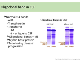 Transferrin Csf CSF Study - microbiology, microscopic examination | PPTX