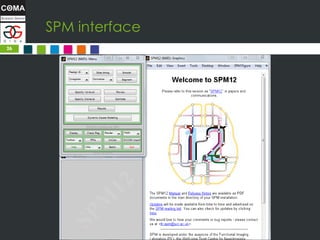 Spm Module Interface A (quick) introduction to Magnetic Resonance Imagery preprocessing and ...