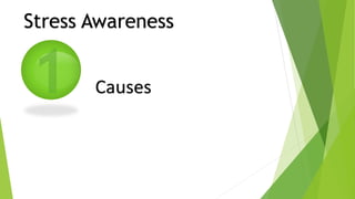 Causes
Stress Awareness
 