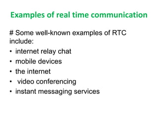 What Is Real Time Communicator Rtc CS GROUP 5 ASSIG ch 5.pptx