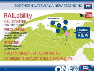 Contship Italia Group - We Bring the Ship to Your Factory | PPT