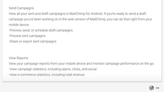 123
Store Optimization04
Use your brand’s
messaging architecture.
 