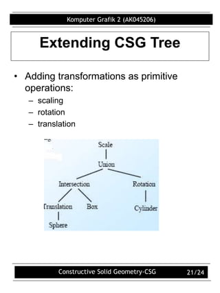 CSG | PPT