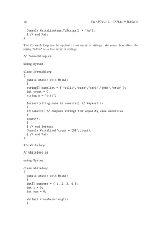 Csharp | PDF