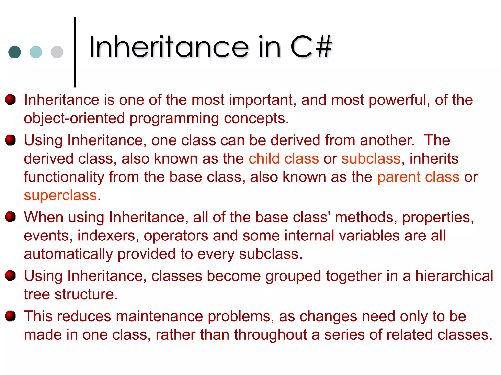 Inheritance
