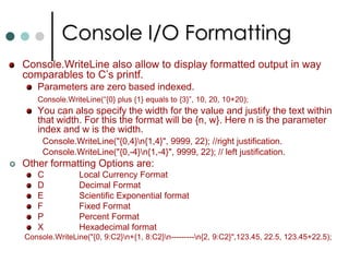 C# Compiler Options/t:exe	A Console Application /t:library 	A class library with a manifest. /t:module	A component without a manifest. /t:winexe	A windows application./out		Allow you to specify the name of the output file. /r   or	To reference types in assemblies those aren’t 	   /reference	referenced by default.  Eg: To compile C# file into a .NET DLL 		csc   /t:library MathLib.csReference the Dll to new console client application.        csc  MathClient.cs   /r:MathLib.dll