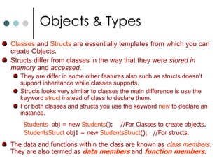 Objects & Types