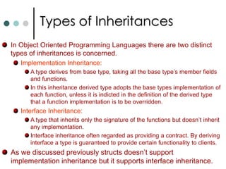 OOPS Concepts in C#All the Object Oriented Programming languages supports the following four concepts: EncapsulationInheritancePolymorphismAbstractionC# also supports all these concepts. 