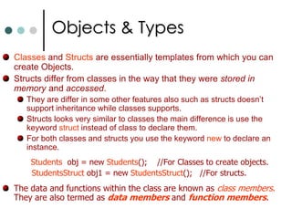Objects & Types<br />