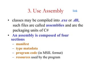 C sharp | PPT