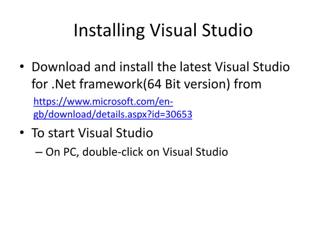C# 101: Intro to Programming with C# | PPTX | Programming Languages ...