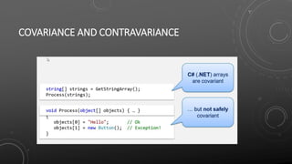 COVARIANCE AND CONTRAVARIANCE
 