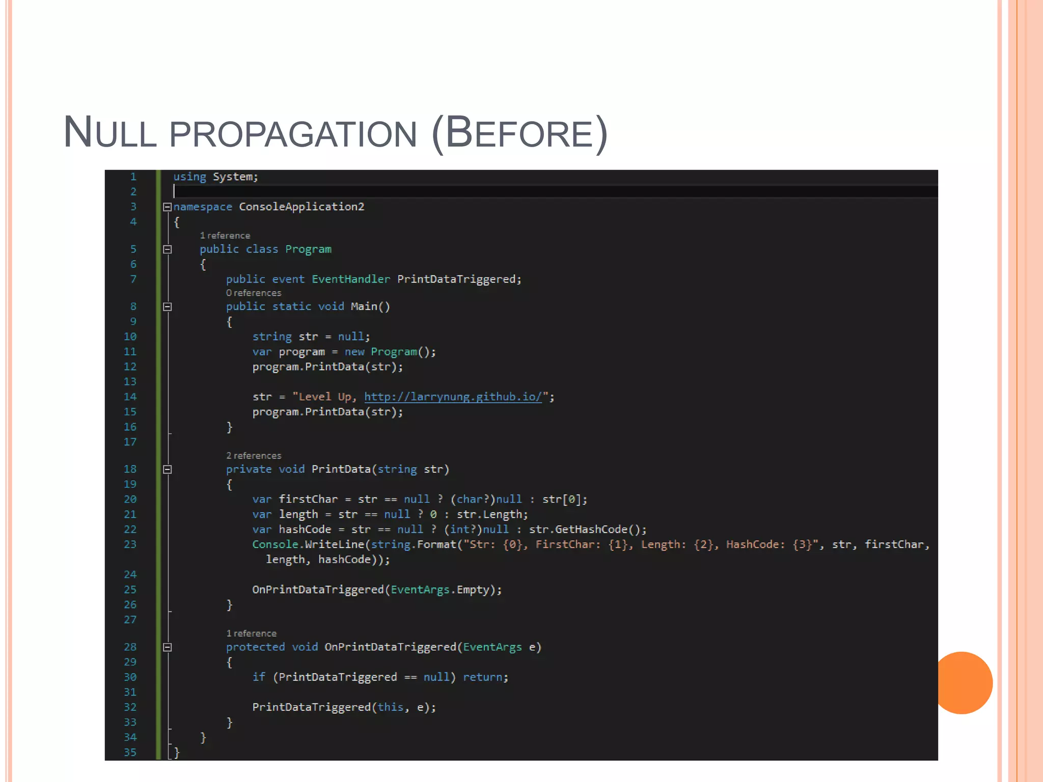 NULL PROPAGATION (BEFORE)
 