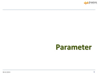 Parameter
04.12.2013

8

 