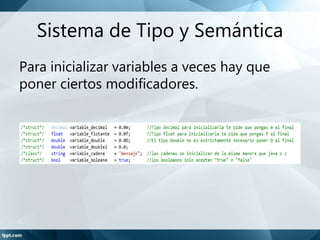 Caracteristicas de C Sharp | PPTX