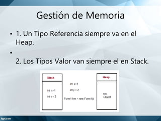 Caracteristicas de C Sharp | PPTX