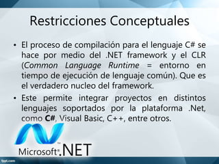 Caracteristicas de C Sharp | PPTX