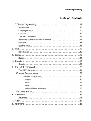 C sharp programming | PDF
