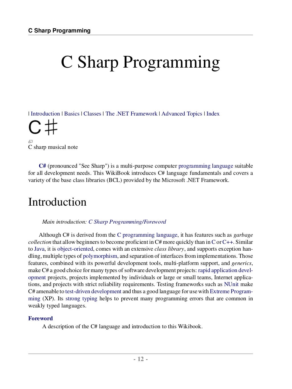 C sharp programming[1]