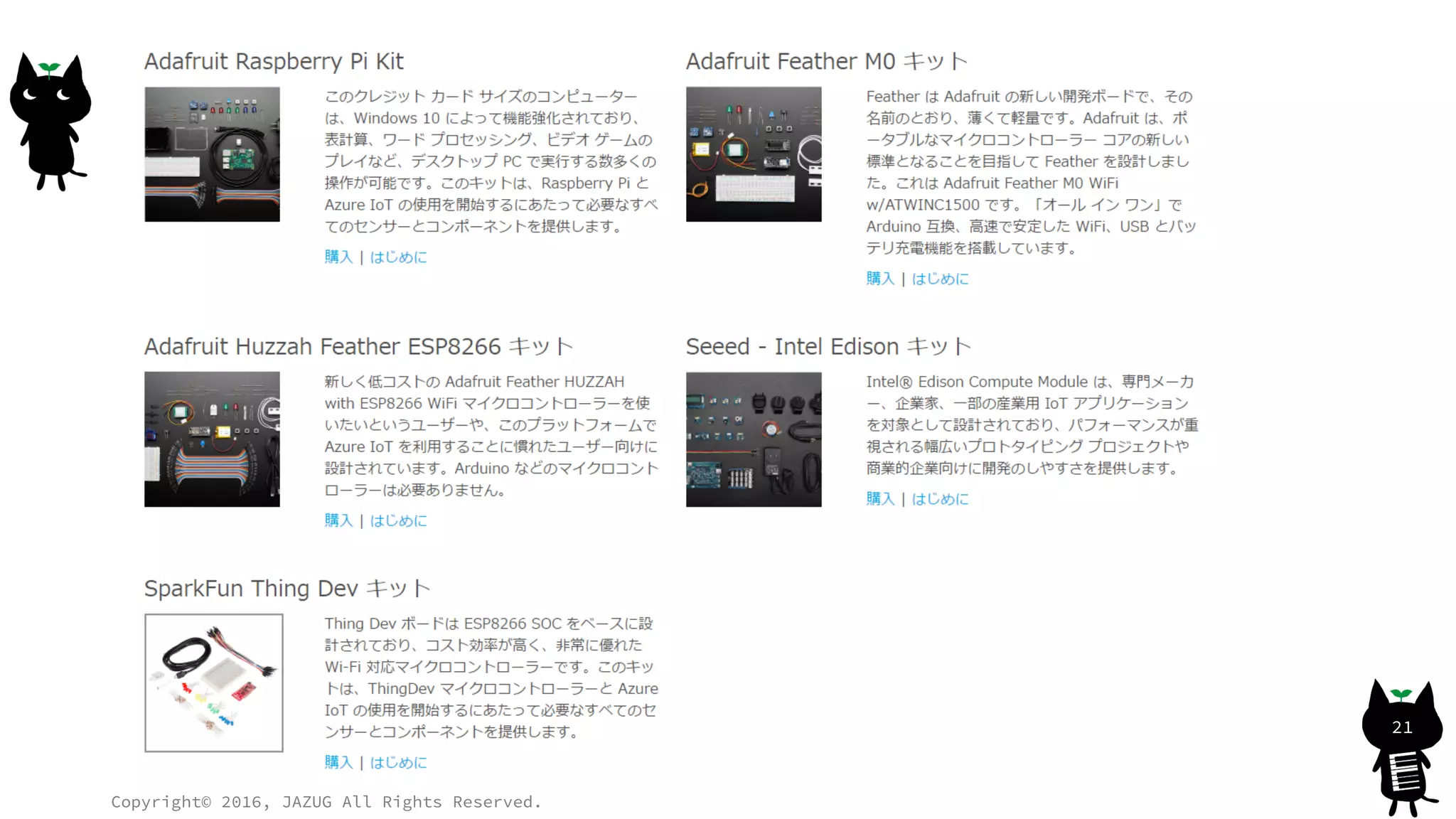 Copyright© 2016, JAZUG All Rights Reserved.
21
 