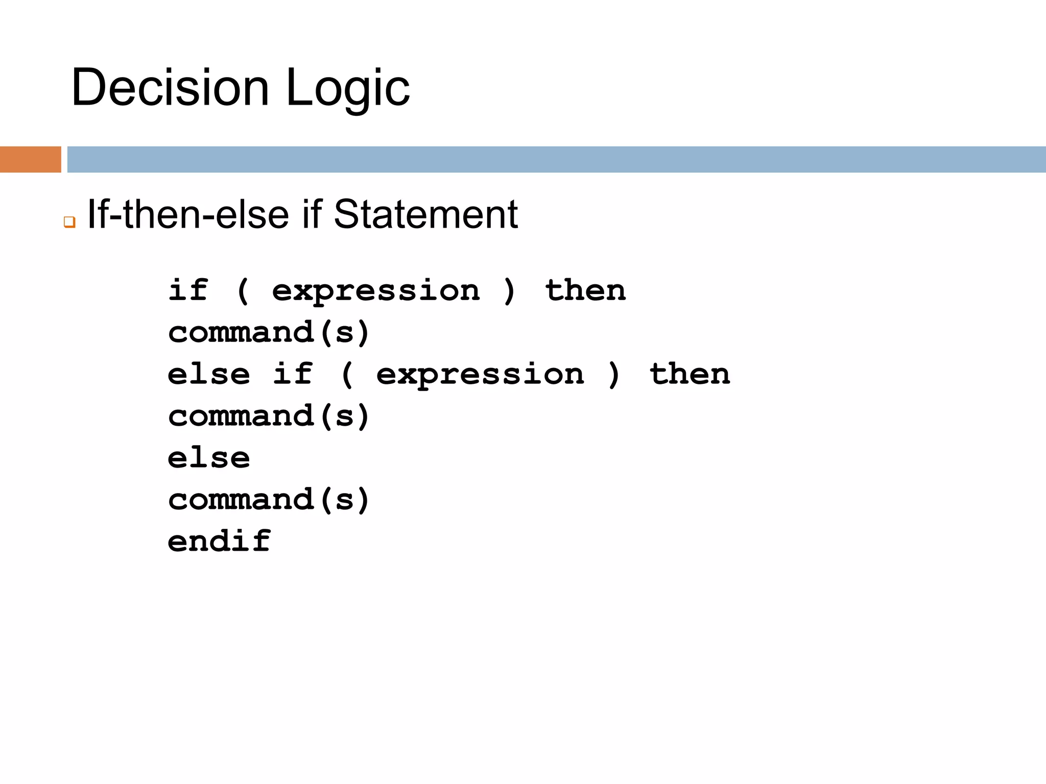 First steps in C-Shell | PPTX