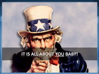 It is all about you baby!