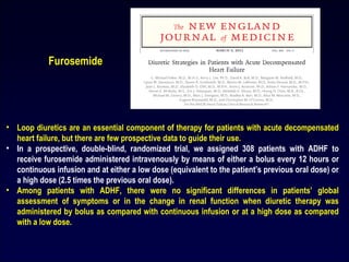 Acute Decompensated Heart Failure : What is New ? | PPT