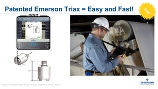 Emerson Instrument Vector Vibration Analysis, Emerson Makes it Easy for You | PPT