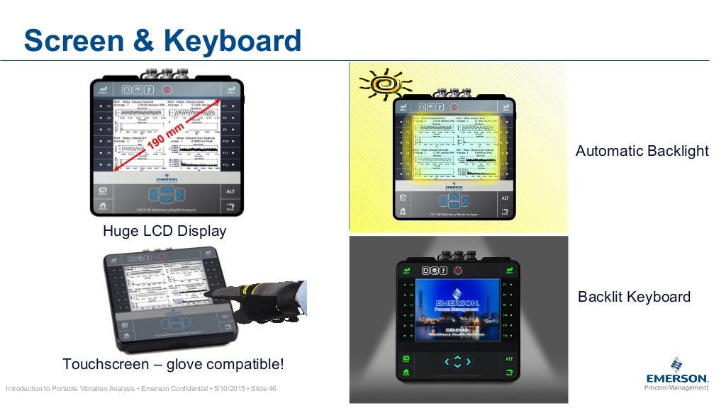Vibration Analysis, Emerson Makes it Easy for You