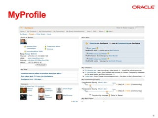 MyProfile




            30
 