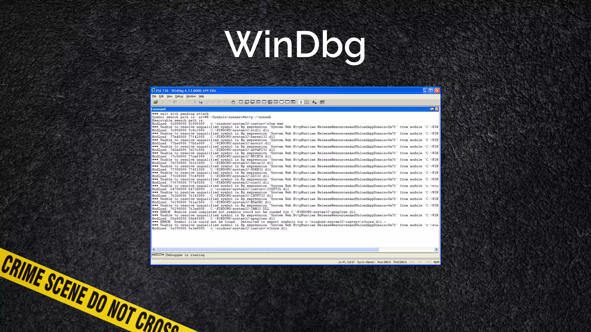 WinDbg 