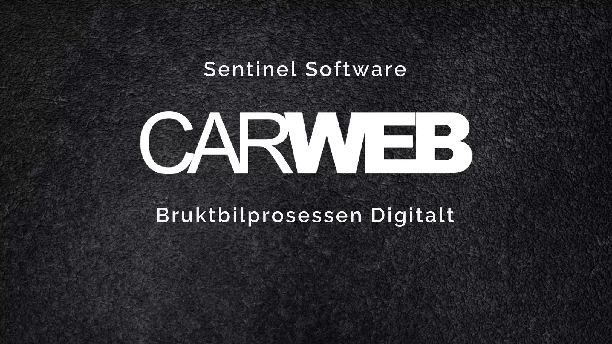 Bruktbilprosessen Digitalt Sentinel Software 