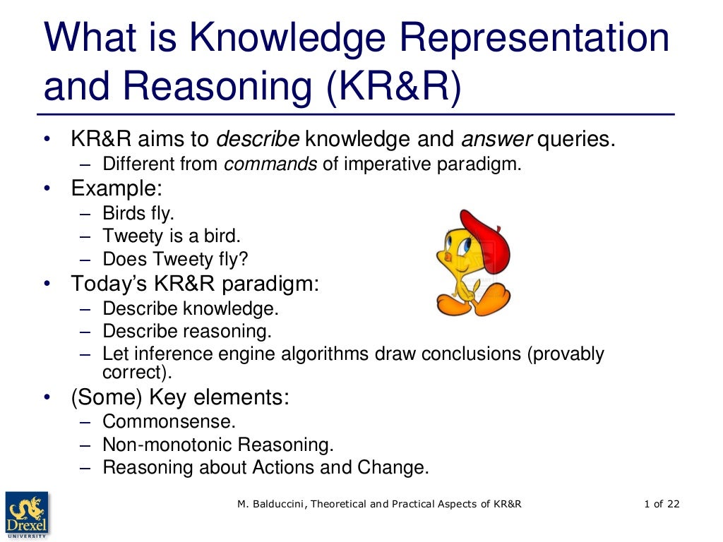 Theoretical and Practical Aspects of Knowledge Representation and Rea…