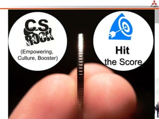 (Empowering,
Culture, Booster)
Hit
the Score
 