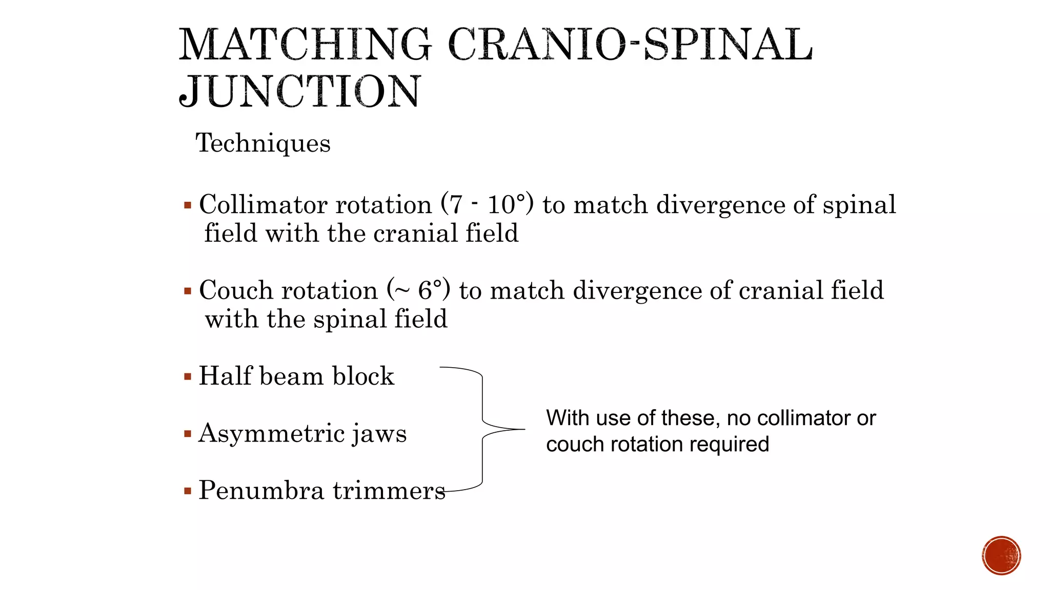 CRANIOSPINAL IRRADIATION-PART 1 | PPTX
