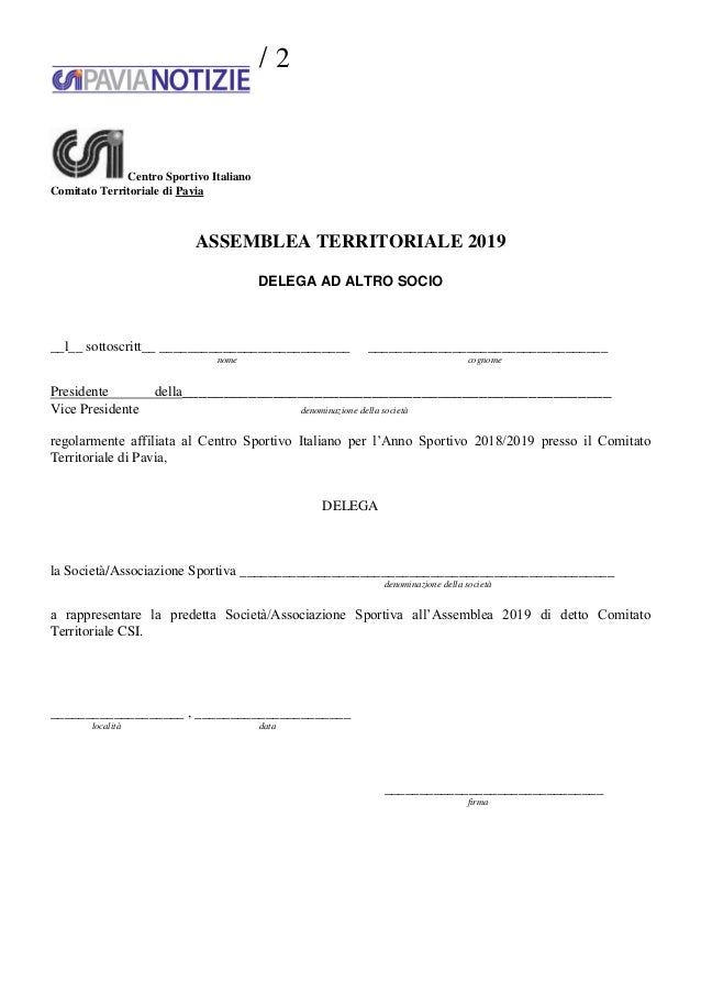 Csi Pavia Notizie N23 Del 110619