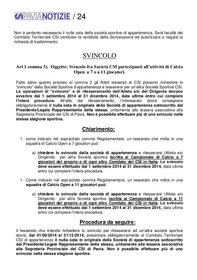 Csi pavia notizie_n_37_del_21.10.14