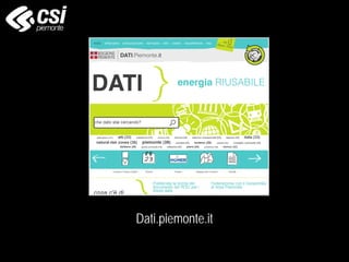 Dati.piemonte.it
 